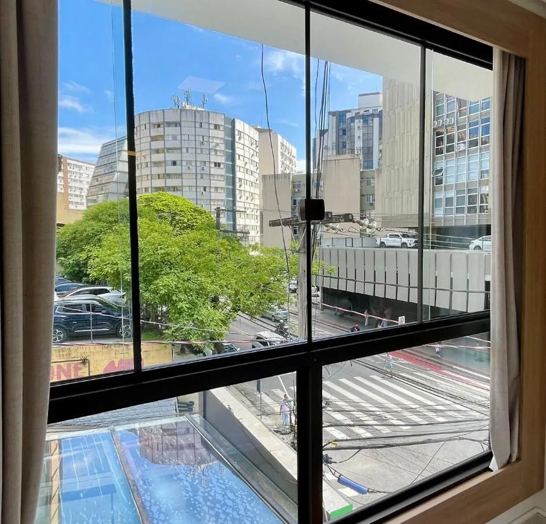 No Centro Suites 2 - Apto Moderno Com Cozinha Compartilhada Florianopolis Apartment