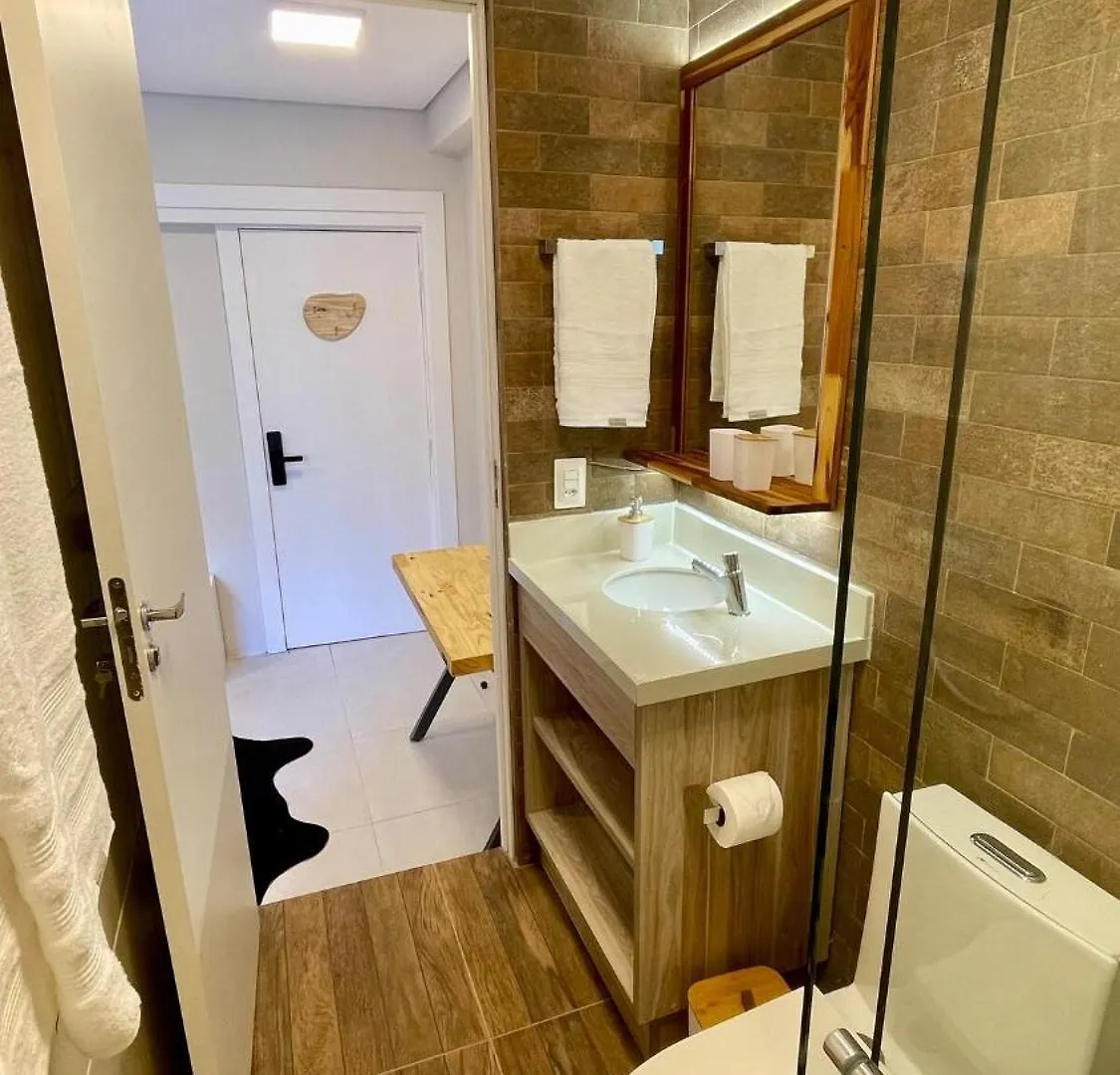 No Centro Suites 2 - Apto Moderno Com Cozinha Compartilhada Florianopolis Apartment